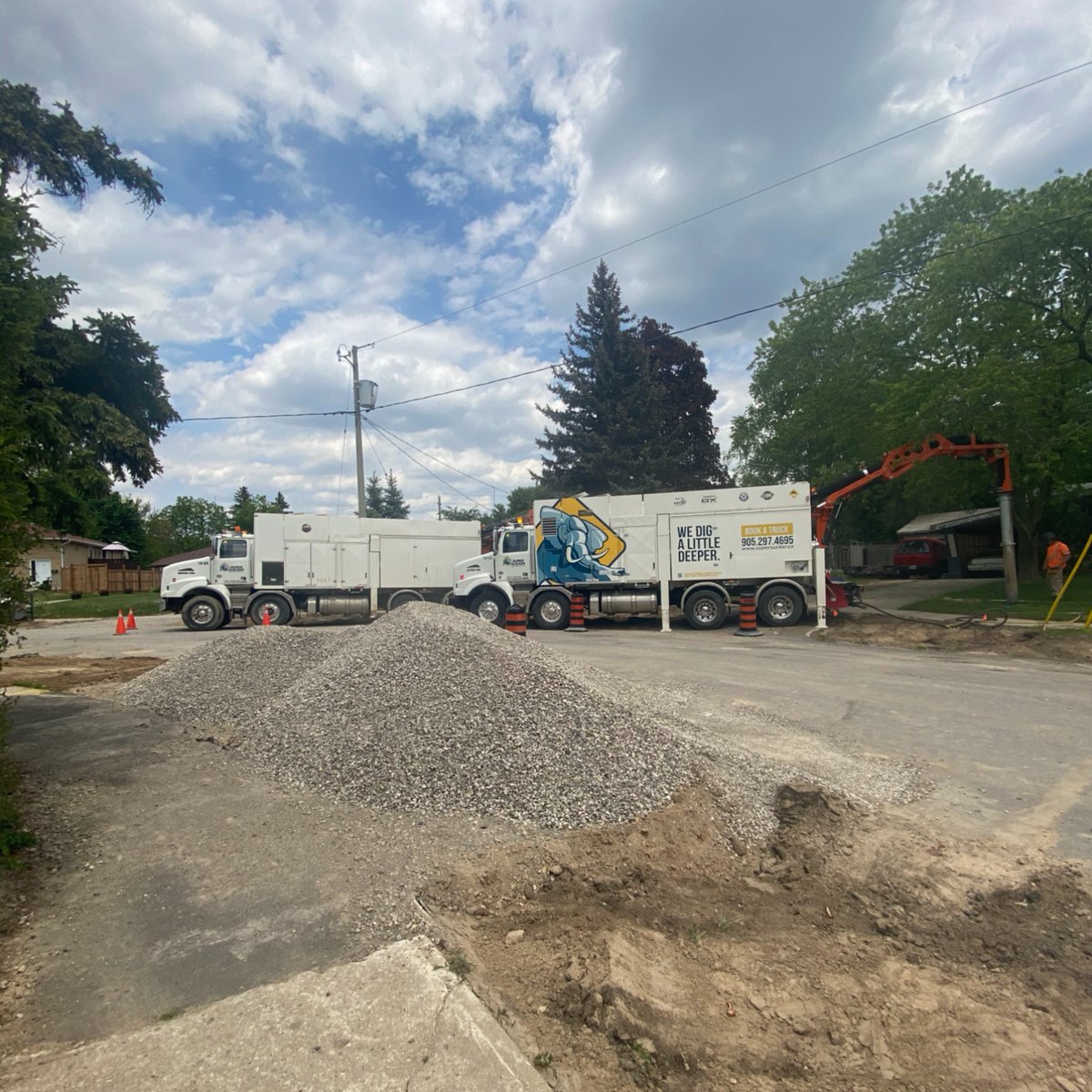 Why More Companies Are Choosing Dry Vacs This Summer

✅ 24,000 CFM for efficient digging
✅  No time lost driving to distant dump sites or refilling water
✅ No disposal fees
✅ Onsite dumping
✅ Reuse excavated material as backfill

📞 (905) 297-4695 | 📧 service@supersucker.ca