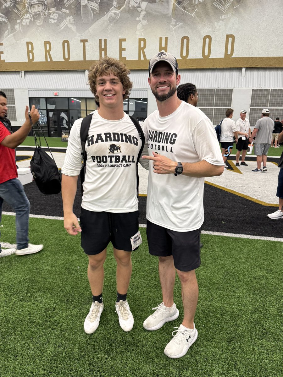 Brock Heilmann (@heilmannbrock) on Twitter photo I had a great time <a href="/Harding_FB/">Harding Football</a> Thank you <a href="/PaulSimmonsHU/">Paul Simmons</a> <a href="/MattUnderwoodHU/">Matt Underwood</a> <a href="/CoachBigHU/">Trevon Biglow</a> for putting on an amazing camp! I had a great time <a href="/Harding_FB/">Harding Football</a> Thank you <a href="/PaulSimmonsHU/">Paul Simmons</a> <a href="/MattUnderwoodHU/">Matt Underwood</a> <a href="/CoachBigHU/">Trevon Biglow</a> for putting on an amazing camp!