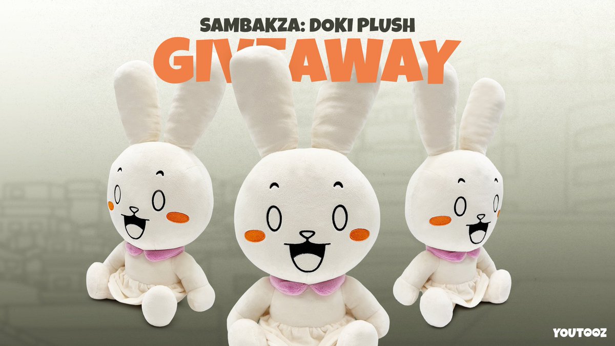 SamBakZa's tweet image. Help spread the word! I don't want anyone to miss out because they didn't know.
Retweet + follow @youtooz for a chance to win a Doki plushie dropping on August 1st!
소문내주세요! 리트윗하고 @youtooz를 팔로우하시면 8월1일 드롭데이에 도키 인형에 당첨될 기회를 드립니다!!