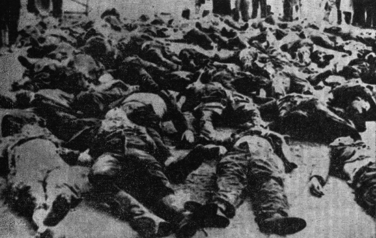 ipngovpl_eng's tweet image. The Lublin Castle was used by the German occupiers as a prison and execution site throughout WW2.
Thousands of Poles either perished there or were sent to concentration camps.
#OTD in 1944, the Germans murdered around 300 inmates while evacuating the city.