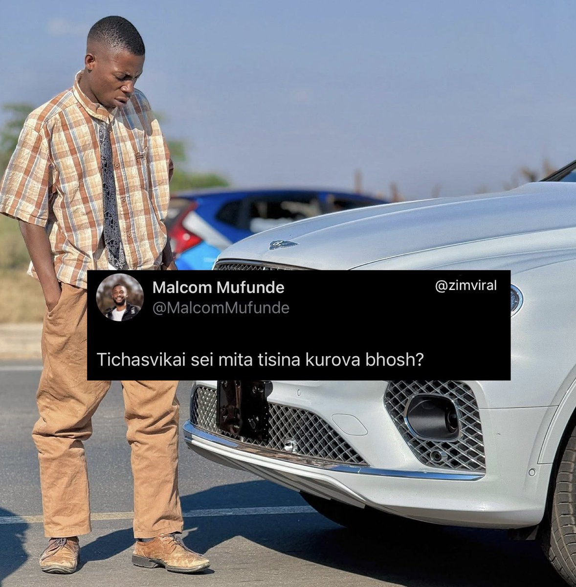 ZimViral's tweet image. To us with no inheritance or connections, just trying to turn a $200 salary into a million.🥂