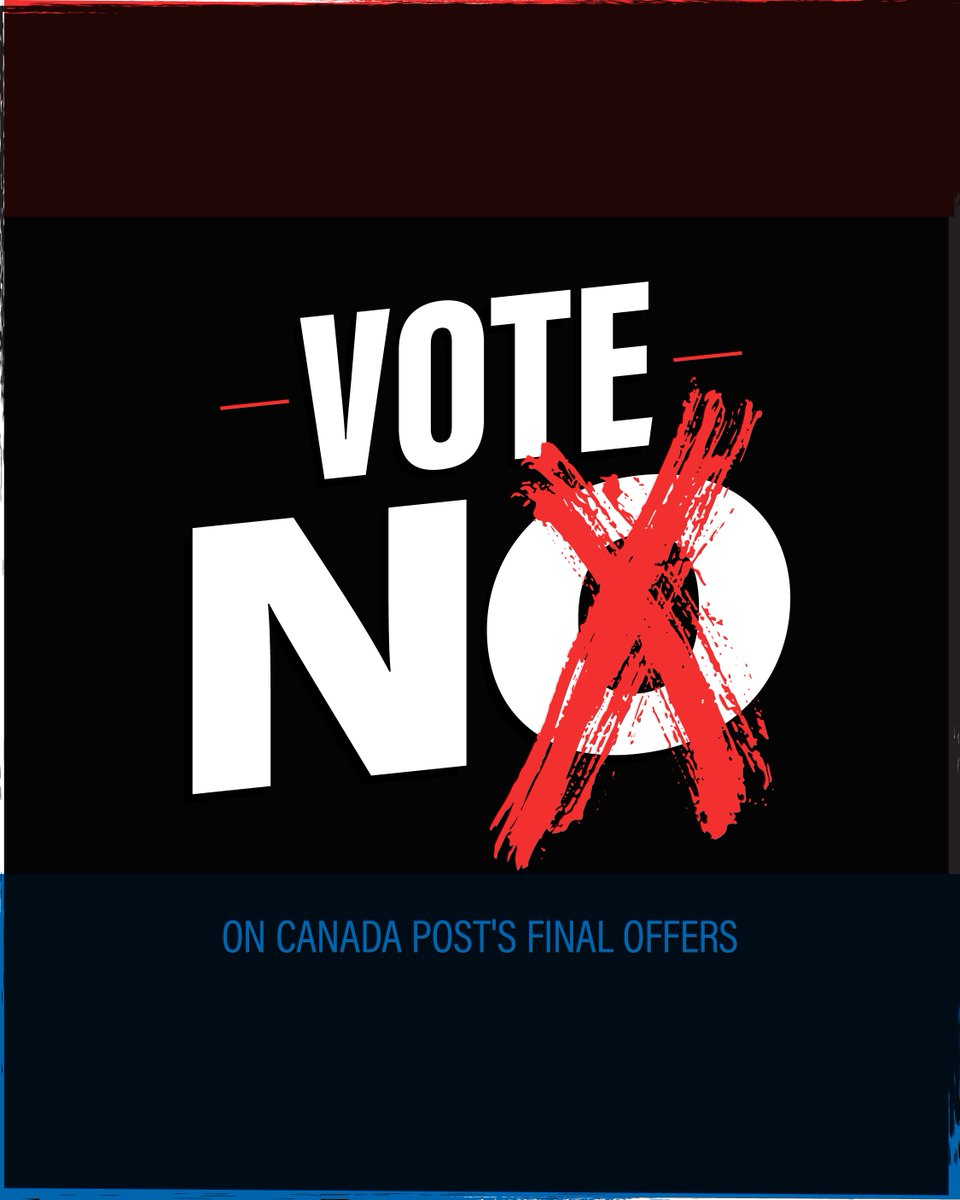 cupw's tweet image. CUPW Locals Recommending to the Membership to VOTE NO
cupw.ca/en/collective-…
#SupportCUPW #VoteNo #canlab #cdnpoli @CanadianLabour
