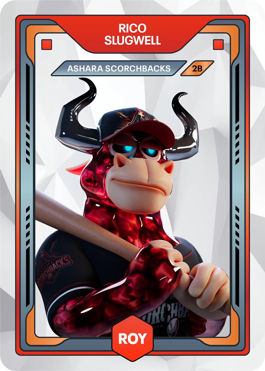 Just bought this mfer for merely 20 USD (28 ape) on OS. Fantastic!! 🤩👊

It will fit so well in my baseball collection book!

Join us!

#BAP

<a href="/BullsApesProj/">Bulls and Apes Project</a>