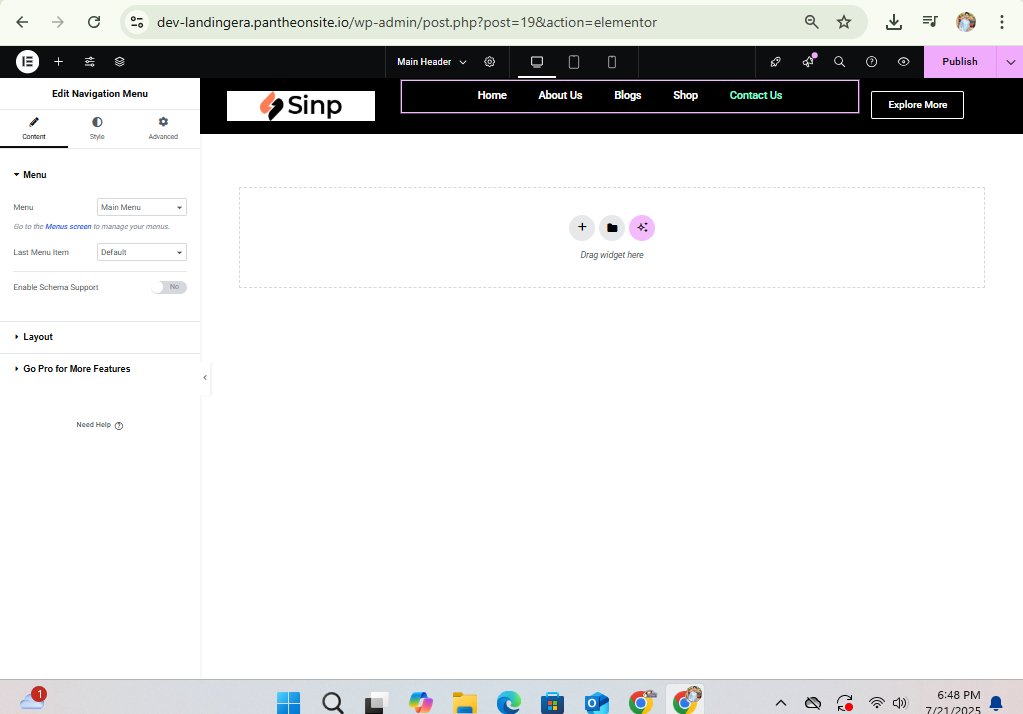 ShahidK75983140's tweet image. 🎯 Today’s WordPress win!
Added navigation menu, image, and a slick button using Elementor 💻
#WebDesign #WordPressJourney #ElementorDesign
@apnipathshala_ @lfp_Tardeo @malpani @Saipujariprasad
