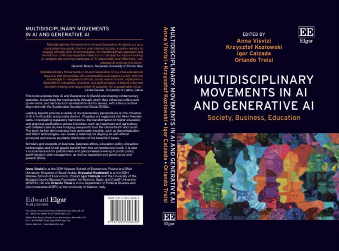 Pleased having co-edited this #forthcoming #book #Multidisciplinary #Interdisciplinary #GenAI #AI by <a href="/ElgarPublishing/">Elgar Publishing</a> 

e-elgar.com/shop/gbp/multi…

#StayTuned