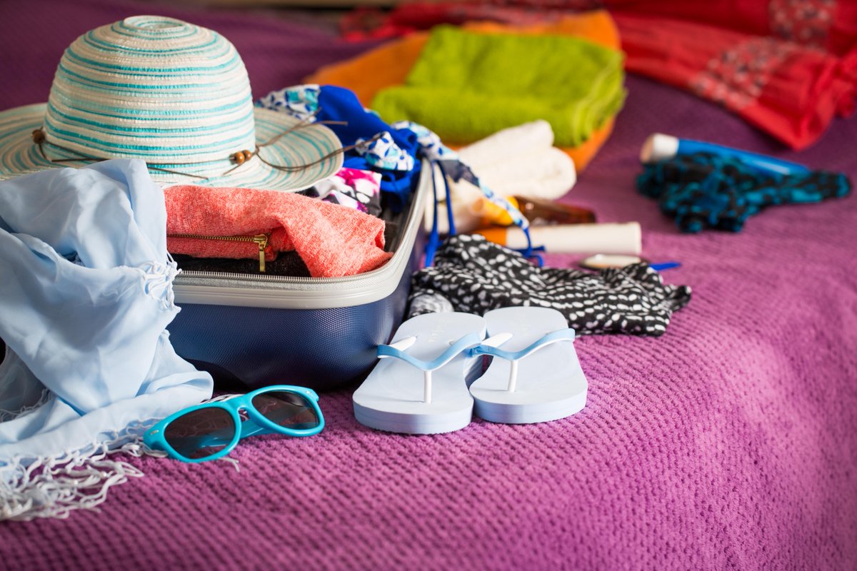 TSA's tweet image. Heading out this week for some summer fun?
Begin packing with an empty bag, it’s the hottest travel trend this season. There shouldn’t be any sharp objects or last year’s leftover fireworks in your carry-on.
Pack like a pro, clear the clutter, & make room for more memories.
