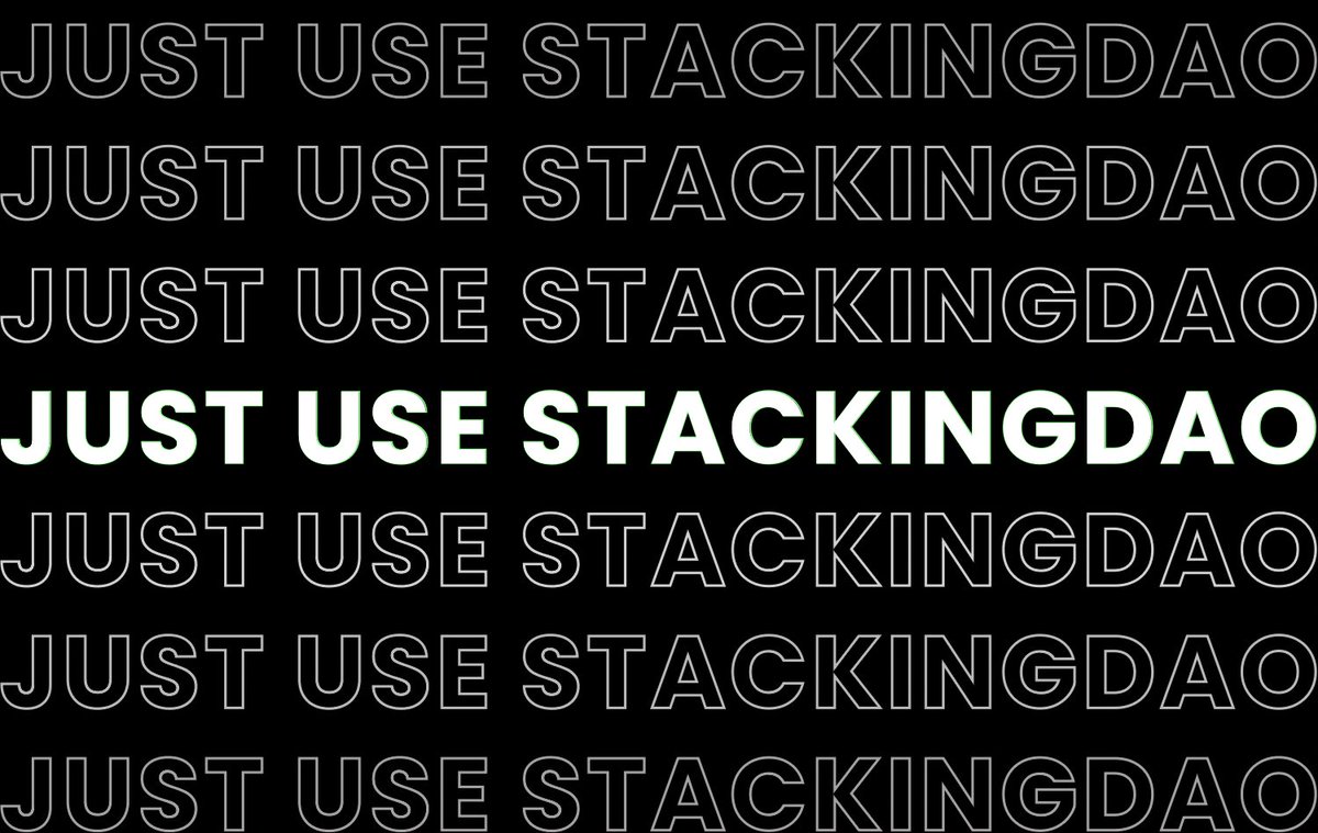 Papi_snr's tweet image. Gm @stacks. This week, let’s stack smarter.