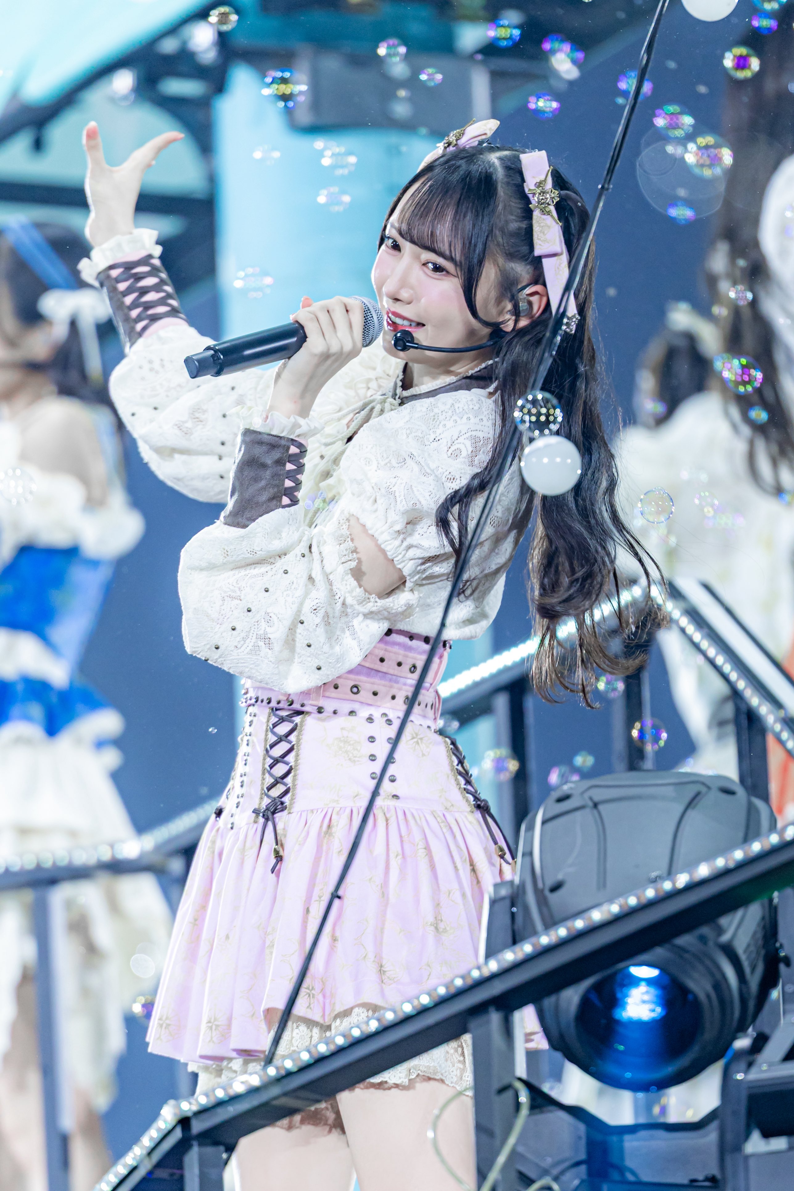 鈴木瞳美　モーリーファンタジーコラボ　直筆 鈴木瞳美 モーリーファンタジー 生写真 チュウ ノイミー ≠ME