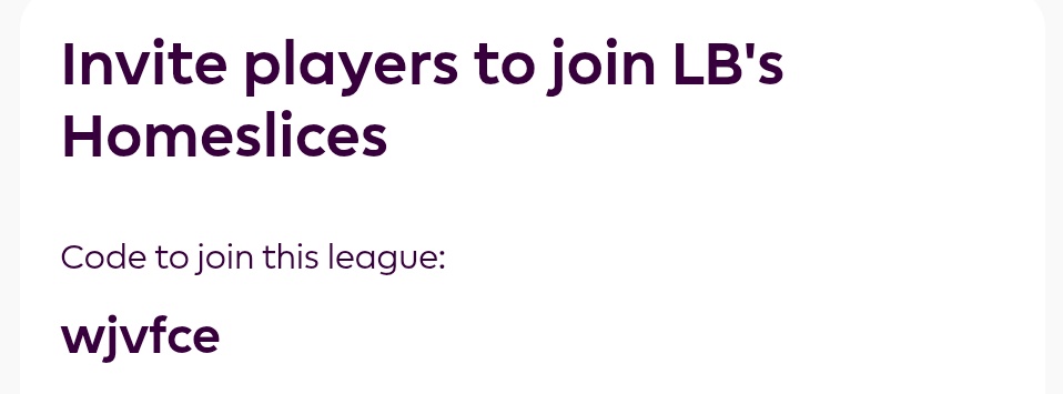LBLFC_'s tweet image. Created a little FPL league there if anyone wants to join.. feel free 🤘
Code: wjvfce
fantasy.premierleague.com/leagues/auto-j…