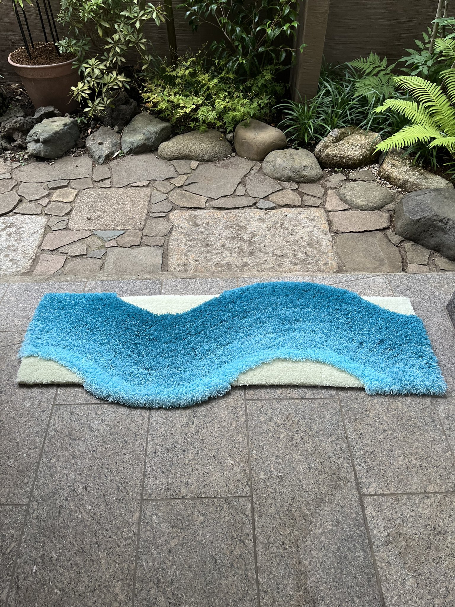 KEBOZ×MIYOSHI RUG MIYOSHI RUG × KANADEMONO Hand Tufted Rug 140×200