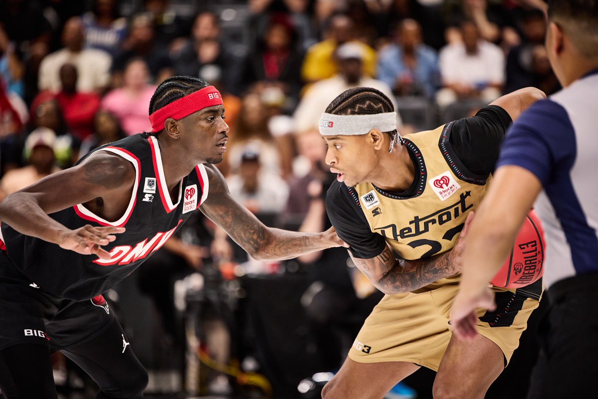 thebig3's tweet image. Every matchup was a battle and the fans brought the energy. Detroit didn鈥檛 disappoint. (馃摳: Chapman Baehler)