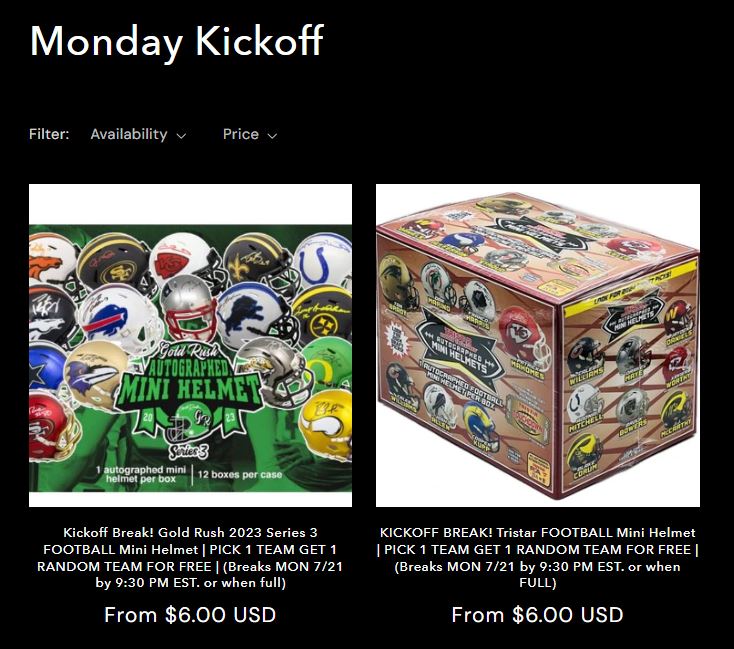 BreakThePlane's tweet image. Kickoff Breaks for Tonight! @collectGoldRush
breakingtheplane.com/collections/mo…