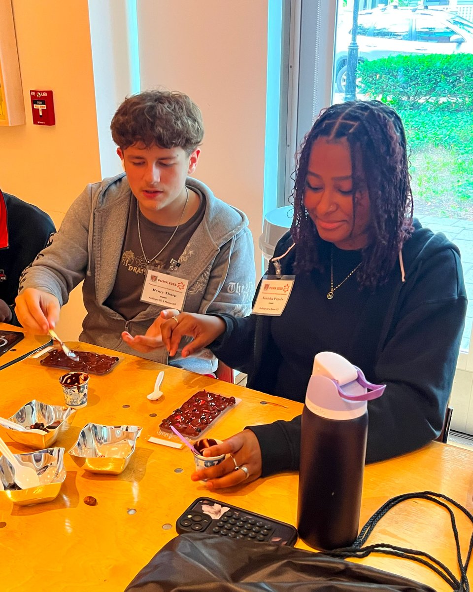 EPrinceton's tweet image. Today marks Week 2 of the 24th annual Princeton University Materials Academy. @pccm_mrsec hosts 18 NJ high school students for 3 weeks of inquiry-based, hands-on learning about the fascinating world of #MaterialsScience. This year’s theme: Chocolate and crystal structures.