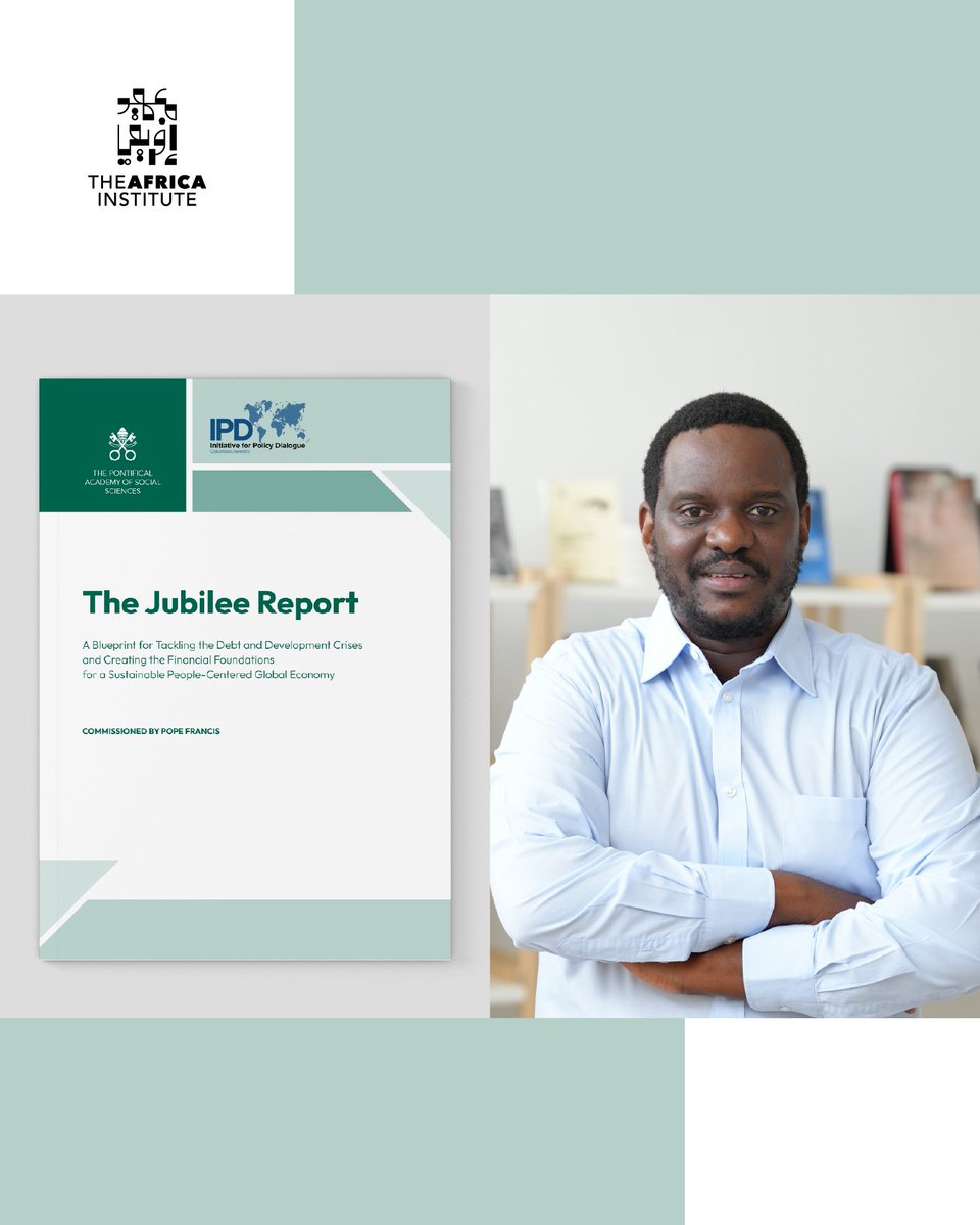 The Africa Institute (@theafricainst) on Twitter photo Faculty Research in Focus: Grieve Chelwa (<a href="/gchelwa/">Grieve Chelwa</a>), Associate Professor of Political Economy and Chair of Social Sciences at <a href="/theafricainst/">The Africa Institute</a>, co-authored The Jubilee Report— a Vatican-commissioned blueprint tackling the global debt & development crises impacting Africa & beyond. Faculty Research in Focus: Grieve Chelwa (<a href="/gchelwa/">Grieve Chelwa</a>), Associate Professor of Political Economy and Chair of Social Sciences at <a href="/theafricainst/">The Africa Institute</a>, co-authored The Jubilee Report— a Vatican-commissioned blueprint tackling the global debt & development crises impacting Africa & beyond.