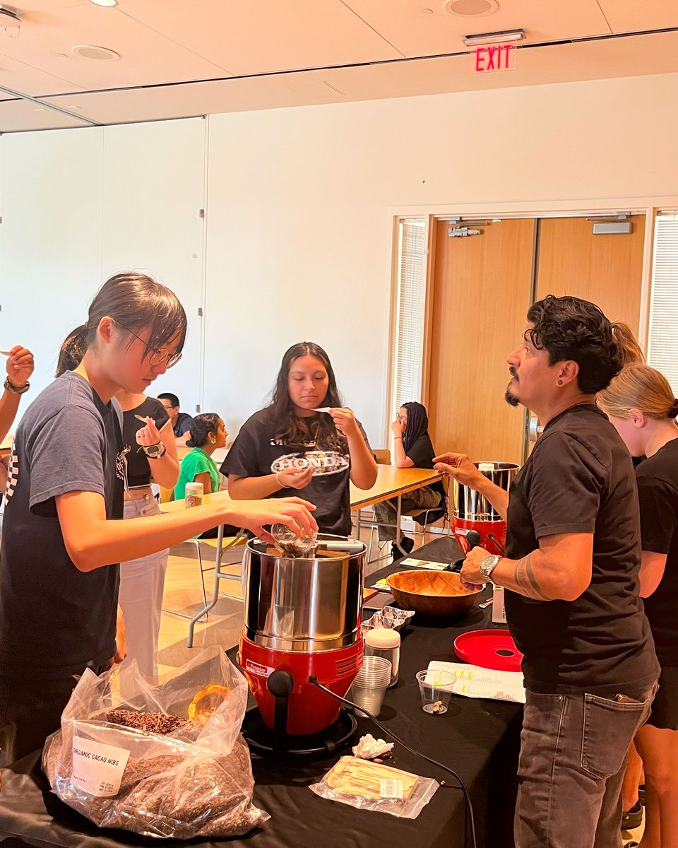 EPrinceton's tweet image. Today marks Week 2 of the 24th annual Princeton University Materials Academy. @pccm_mrsec hosts 18 NJ high school students for 3 weeks of inquiry-based, hands-on learning about the fascinating world of #MaterialsScience. This year’s theme: Chocolate and crystal structures.