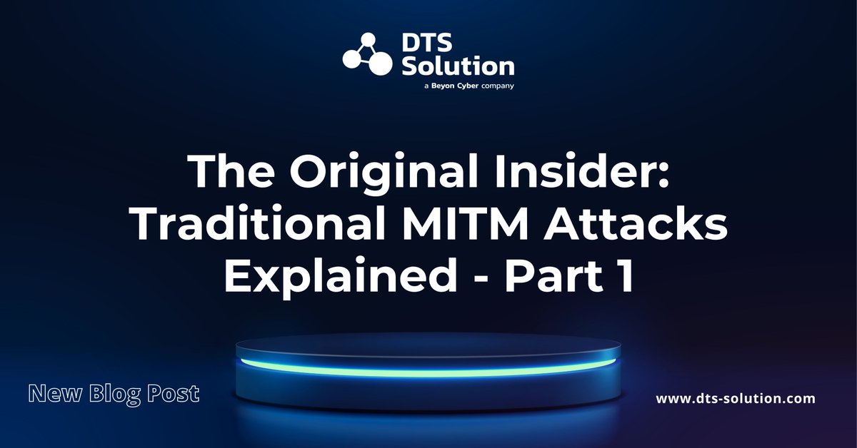 You can patch endpoints and still miss attacks like ARP spoofing or DNS poisoning, which quietly intercept communications.

We’ve detailed these tactics, risks, and defense strategies. Read the full blog here - dts-solution.com/the-original-i… #Cybersecurity
___
#MITM #DTSSolution