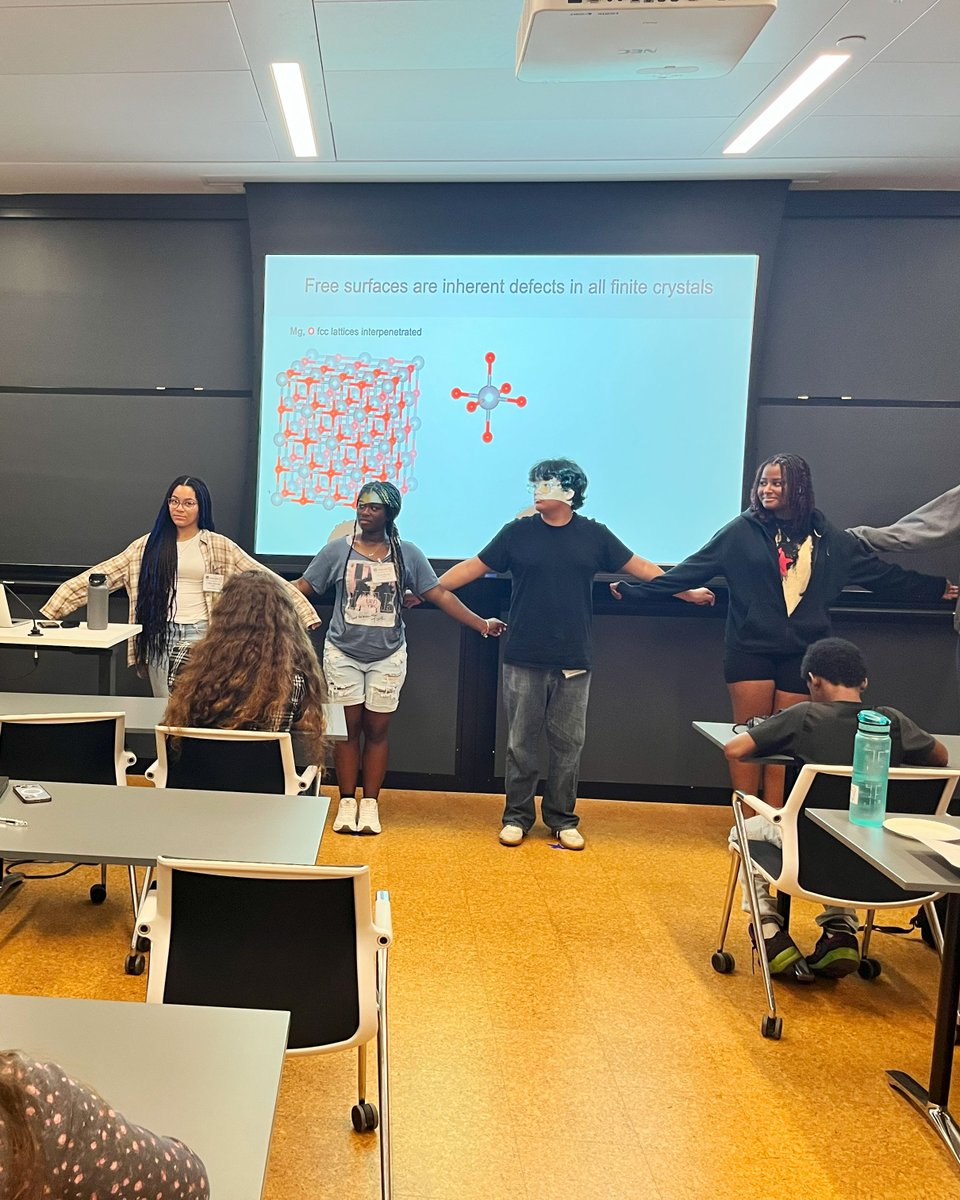 EPrinceton's tweet image. Today marks Week 2 of the 24th annual Princeton University Materials Academy. @pccm_mrsec hosts 18 NJ high school students for 3 weeks of inquiry-based, hands-on learning about the fascinating world of #MaterialsScience. This year’s theme: Chocolate and crystal structures.
