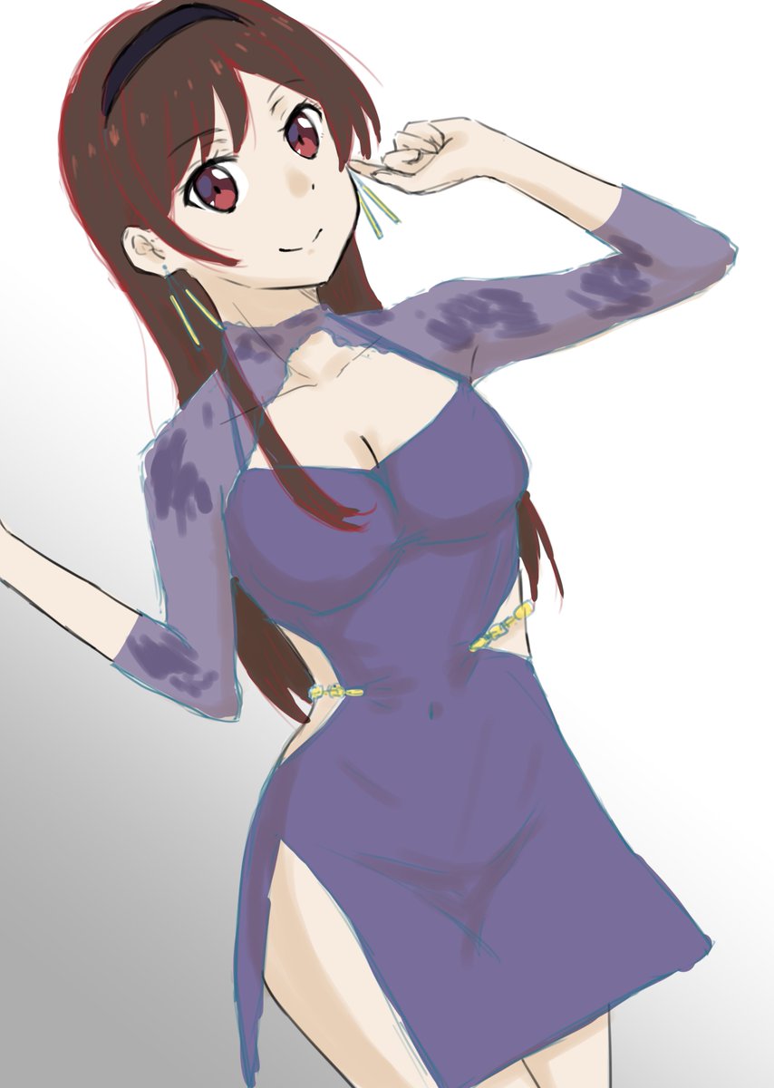 seta07758041's tweet image. POP UP SHOP in マルイのイラストが良すぎて、衝動的に描きたくなったので描きました
衣装デザイン考えた方は凄い！

#彼女お借りします