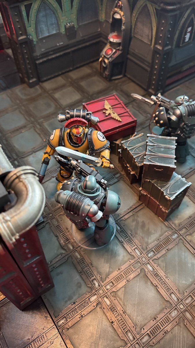 CMValrak's tweet image. I have a Batrep dropping soon of playing 1/18th @Joytoy_official, it’s fully custom rules, full free printed Terrain, all you need is one figure and you’re set! Was the best gaming experience I’ve had in a long time! Video coming soon!