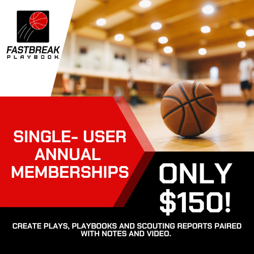FBPlayBook's tweet image. ICYMI: Single-User Annual Memberships At $150
Psssttt: 90-Day memberships available for a much more cost efficient price!
More Options 🏀 hubs.ly/Q03x_pLM0
#BasketBallPlays #EditablePlays #BasketBallPlayBooks #YouthBasketBall #AAU