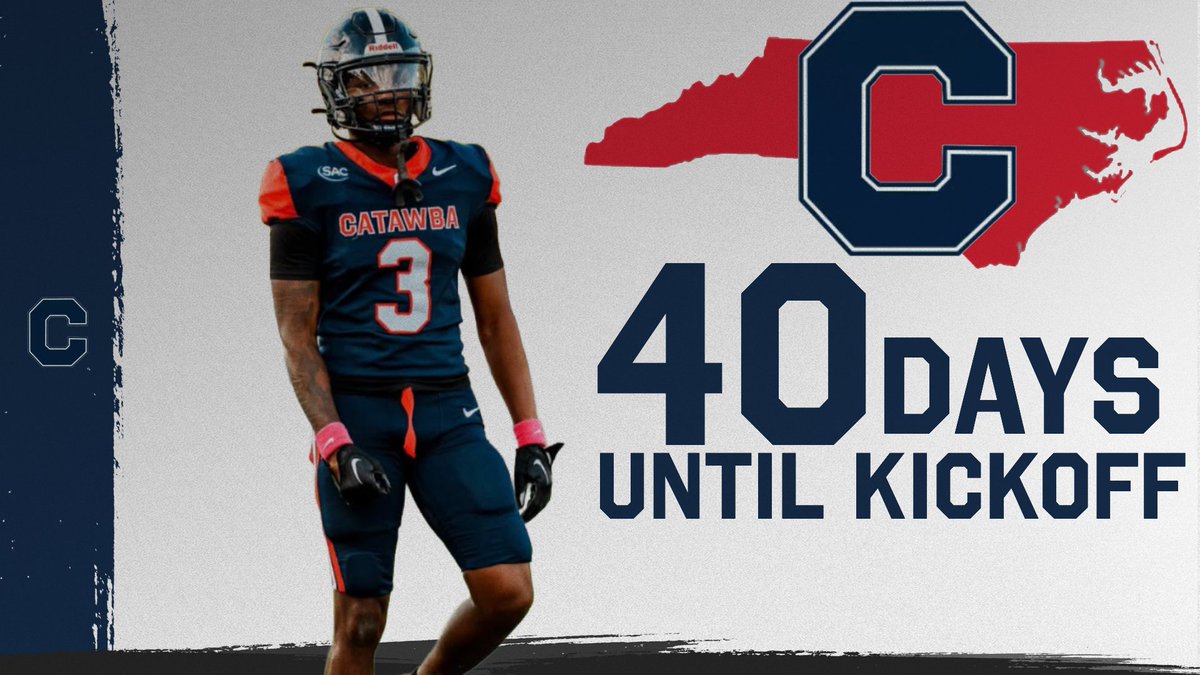 CatawbaFootball's tweet image. ⏱️⏱️⏱️