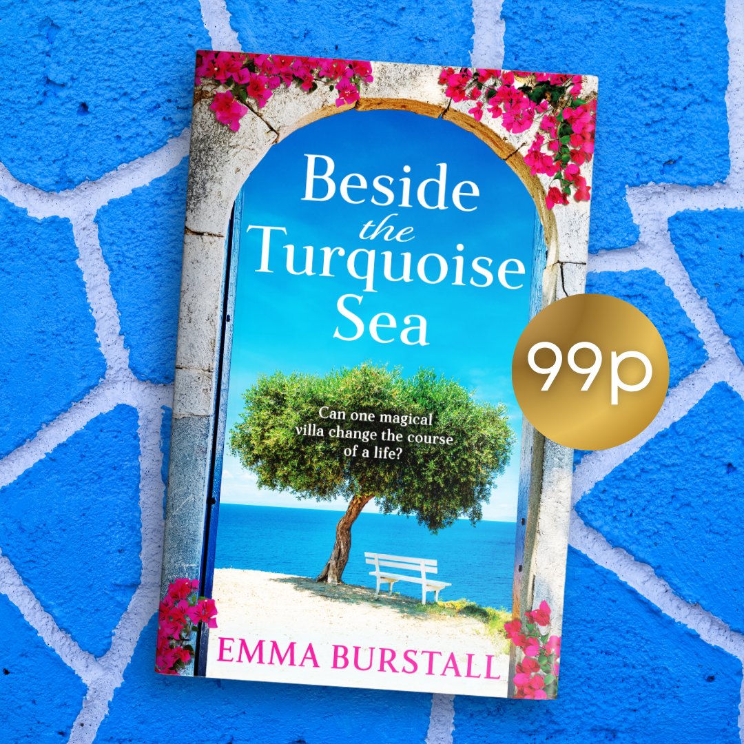 ⭐ 99p DEAL ⭐

Can one magical Crete villa change everything? ✨

#BesidetheTurquoiseSea is a gorgeous getaway read by @emmaburstall ☀️ Available for 99p now! Grab your copy here:  mybook.to/BesidetheTurqu…