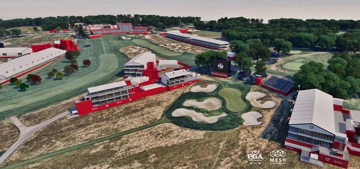 JoshACarpenter's tweet image. We’re on to the @rydercup. Here’s a sampling of what Bethpage Black will look like