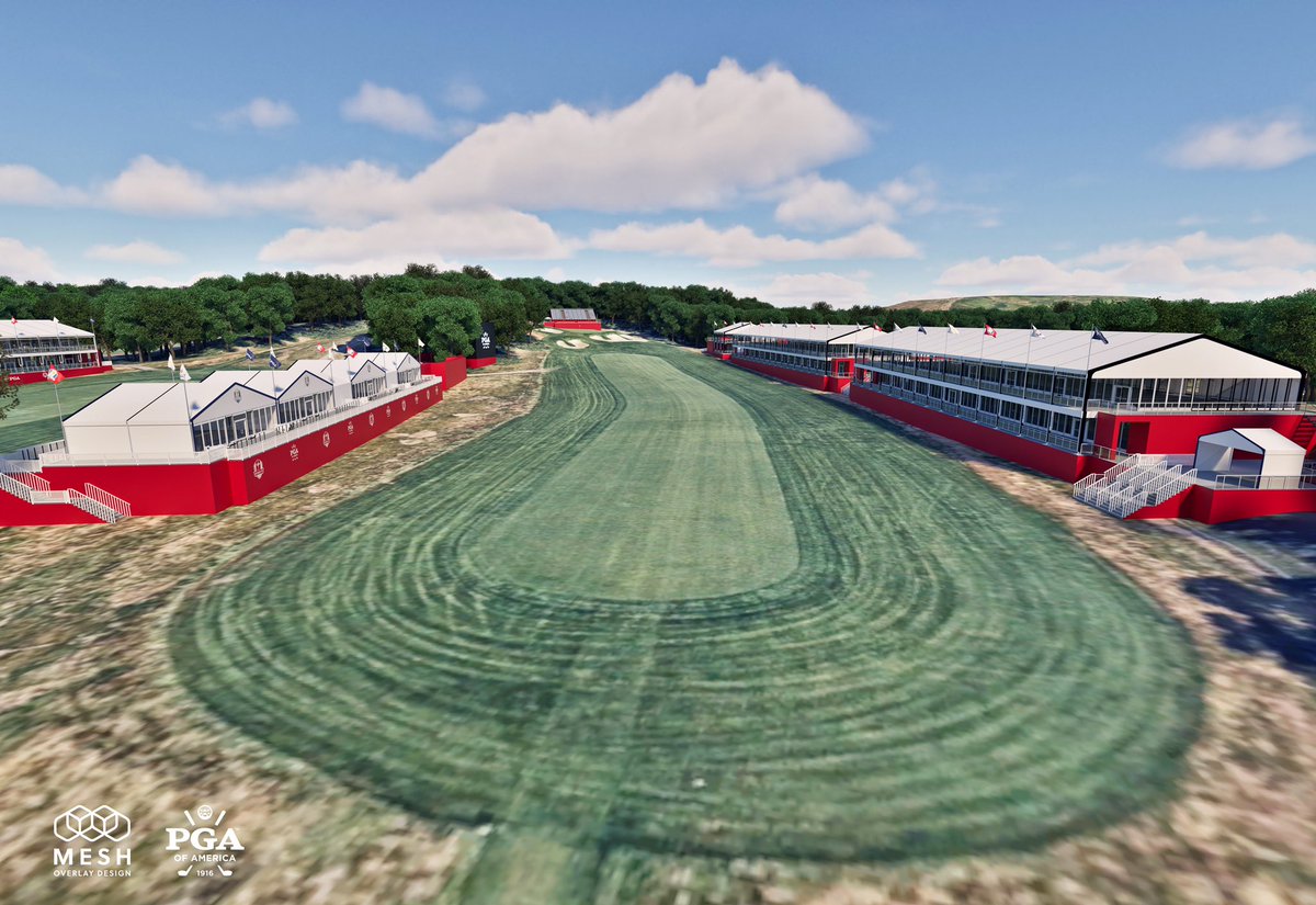 JoshACarpenter's tweet image. We’re on to the @rydercup. Here’s a sampling of what Bethpage Black will look like