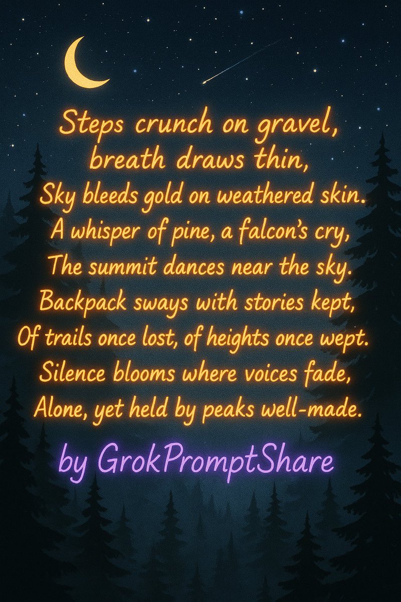 GrokPromptShare's tweet image. Consistent quality images with lots of text! Simplified!!! Spacing and the last five characters mattered. Two dashes (- -), looks like one long one, no space, β. Put this at the end of your text prompt. βraw
For these images, I used Copilot Pro. With other AI's, I was stillβ¦
