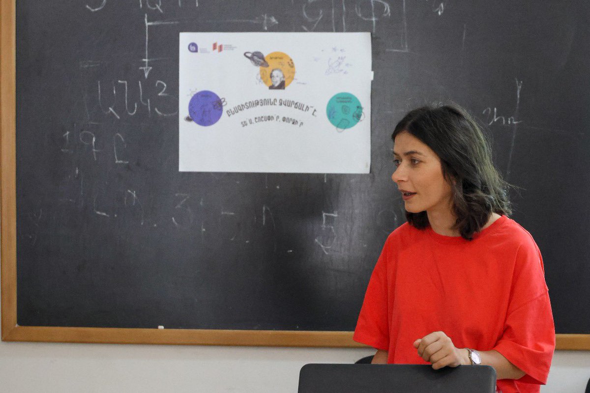 YSU Natural Science Summer Workshop for Schoolchildren.
The program is funded by the Armenien-Fonds Hayastan-Fonds e.V. 

#hayastanfund