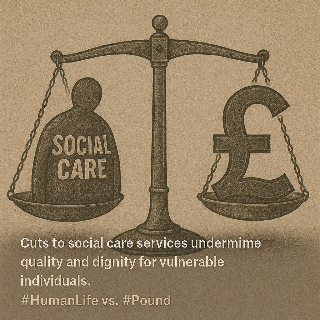 Cuts to social care services undermine quality and dignity for vulnerable individuals.

It’s not a funding problems, it’s a lack of pressure to prevent it as an excuse

#HumanLife vs. #Pound