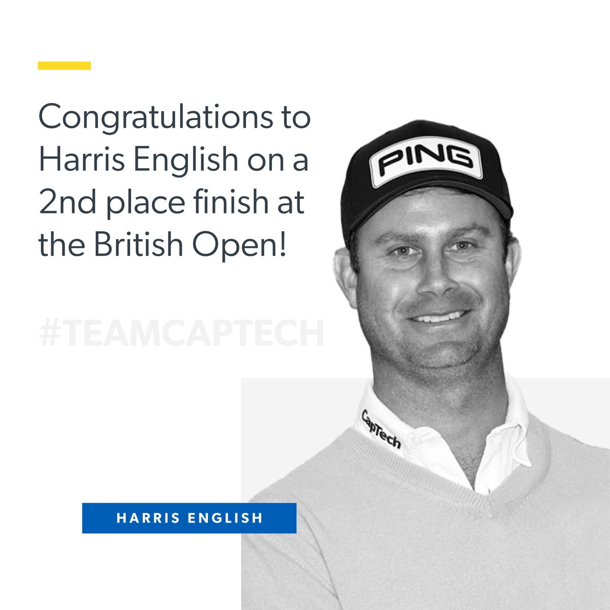 CapTech_Tweets's tweet image. Congratulations, @Harris_English! #TeamCapTech
