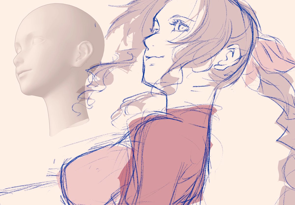 mkonoshiro1's tweet image. ゲームにかまけていて全く絵を描いてなかったけど、数ヶ月ぶりにらくがきをしはじめた