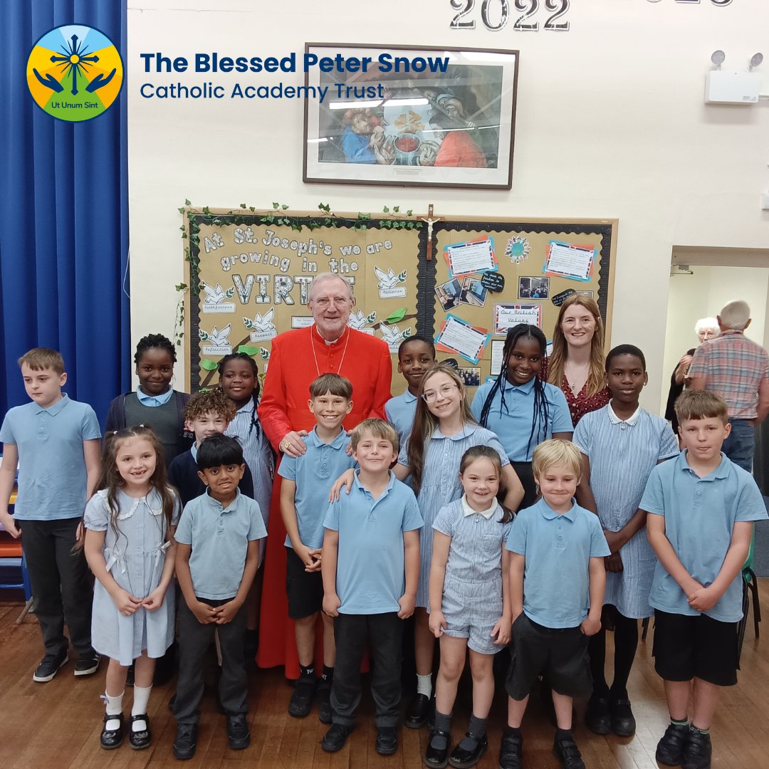 BPS_Trust's tweet image. A special moment as Cardinal Arthur Roche returned to his former school, St Joseph’s Dewsbury, during the 50th anniversary of his ordination. A true honour to welcome him back. Congratulations on your golden jubilee from all at the BPS Trust!✨⛪
@stjosephsdews