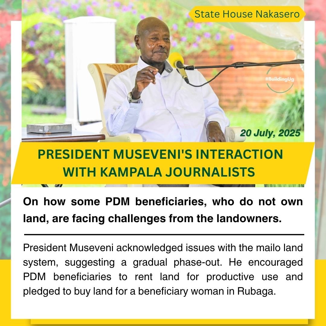 When the world needed stability in East Africa, President Yoweri Museveni rose as a statesman who puts peace before politics. #whyugstillneedsm7