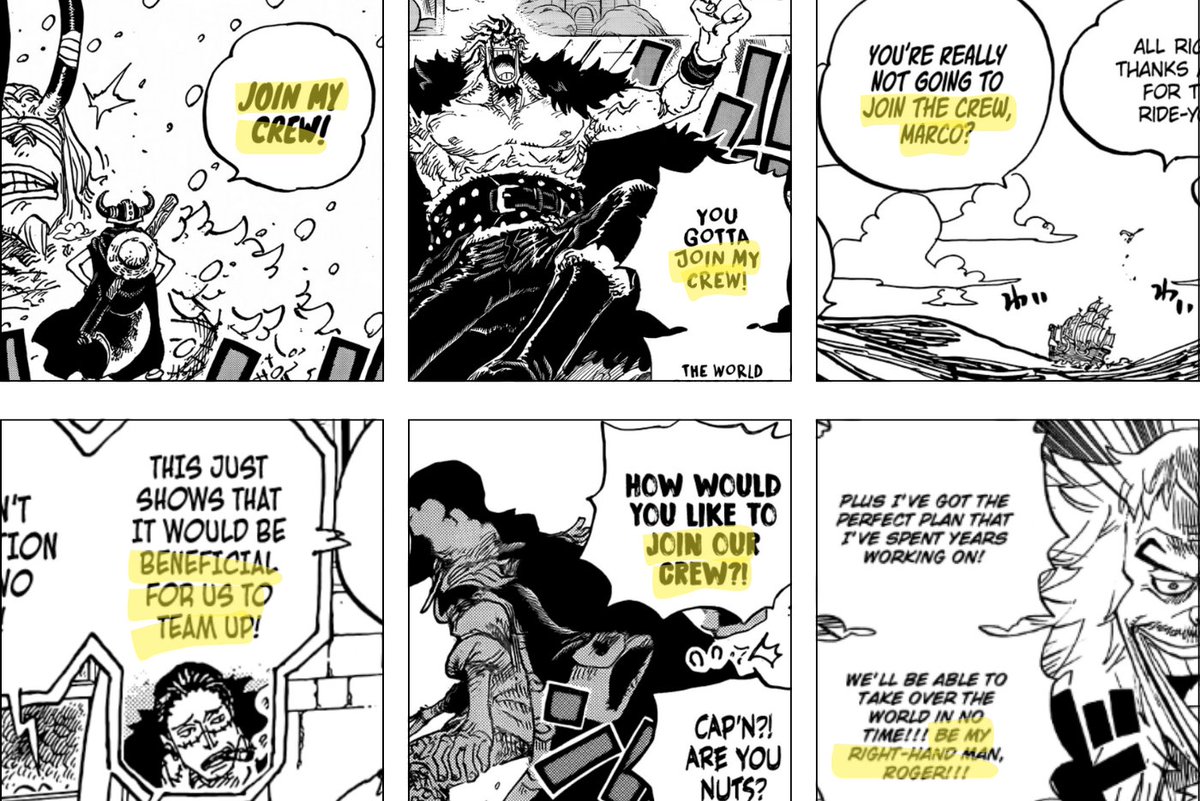 yurnero_x's tweet image. #ONEPIECE
It’s all about building alliances and forming crews