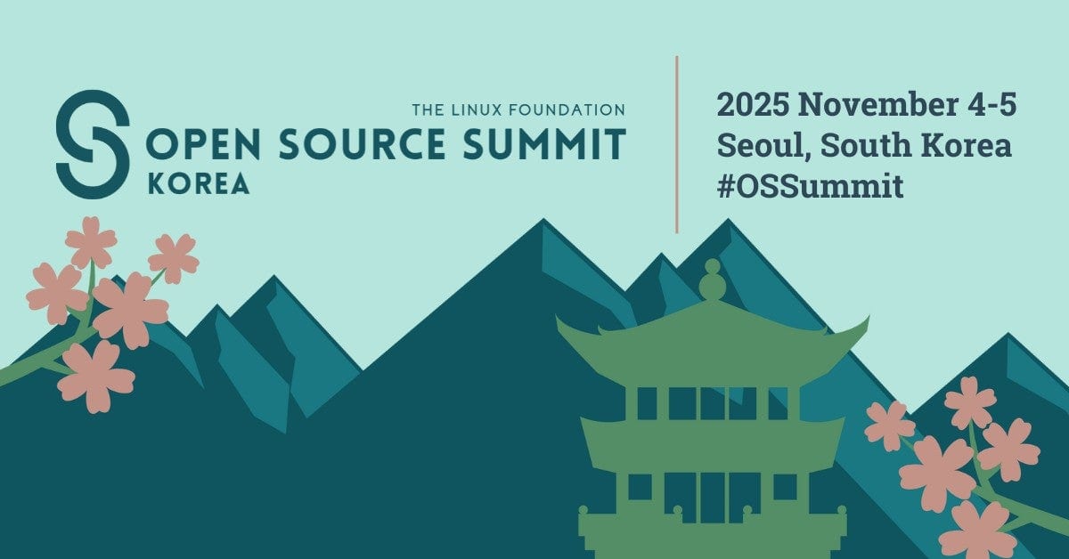 CloudNativeFdn's tweet image. Got something to share with the open source community?
Submit your talk for #OSSummit Korea before August 3 ποΈ
π hubs.la/Q03x-7M70
#OpenSource #CFP #TechEvents