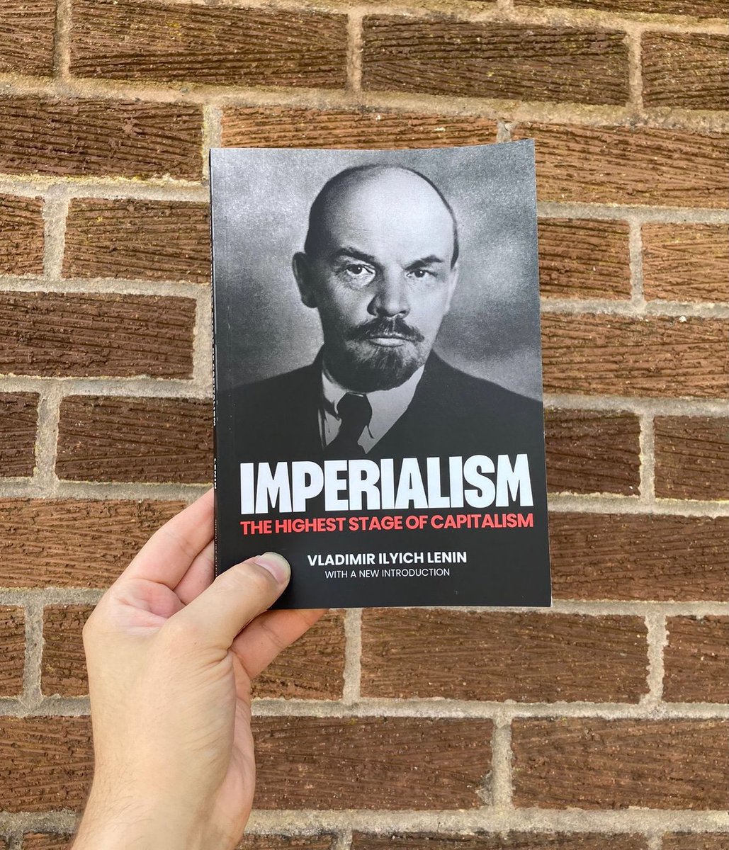 📖 Get your copy of our BRAND NEW reprint of Lenin’s classic book, “Imperialism: The Highest Stage of Capitalism”! 

Order now! square.link/u/32uOMHVX