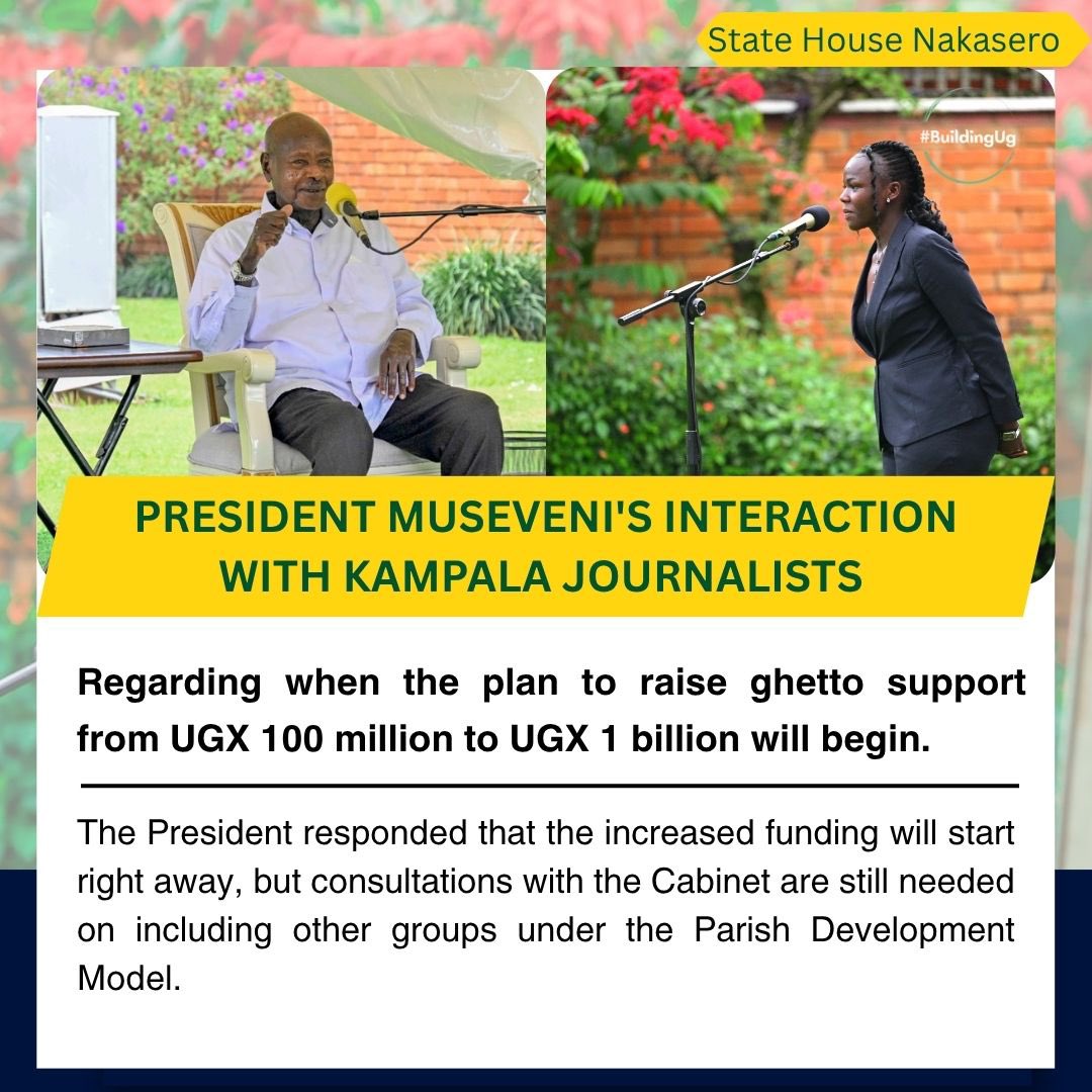 President Yoweri Museveni has empowered millions through access to clean water, rural electrification, and modern health centers. #whyugstillneedsm7