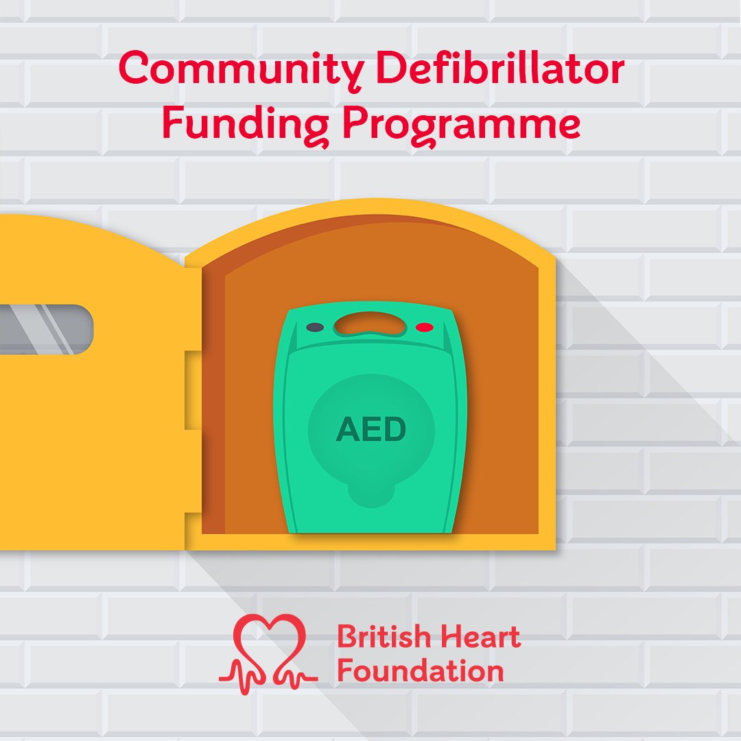 Applications for the Community Defibrillator Funding Programme are now open. 🚨💕

The programme offers successful applicants a defibrillator and cabinet, and installation costs will be covered where required. 

The scheme is open to communities across Wales, however areas with