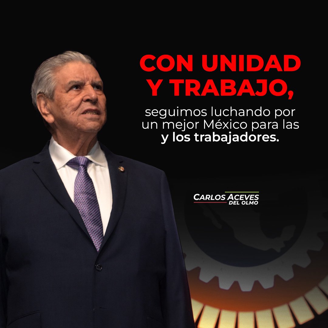 Cada paso que damos es por ustedes: las y los trabajadores que nunca se rinden.
Con Unidad y Trabajo, seguimos firmes en nuestra lucha por un México más justo, solidario y digno para las y los mexicanos. 👷‍♂️🇲🇽👷‍♂️