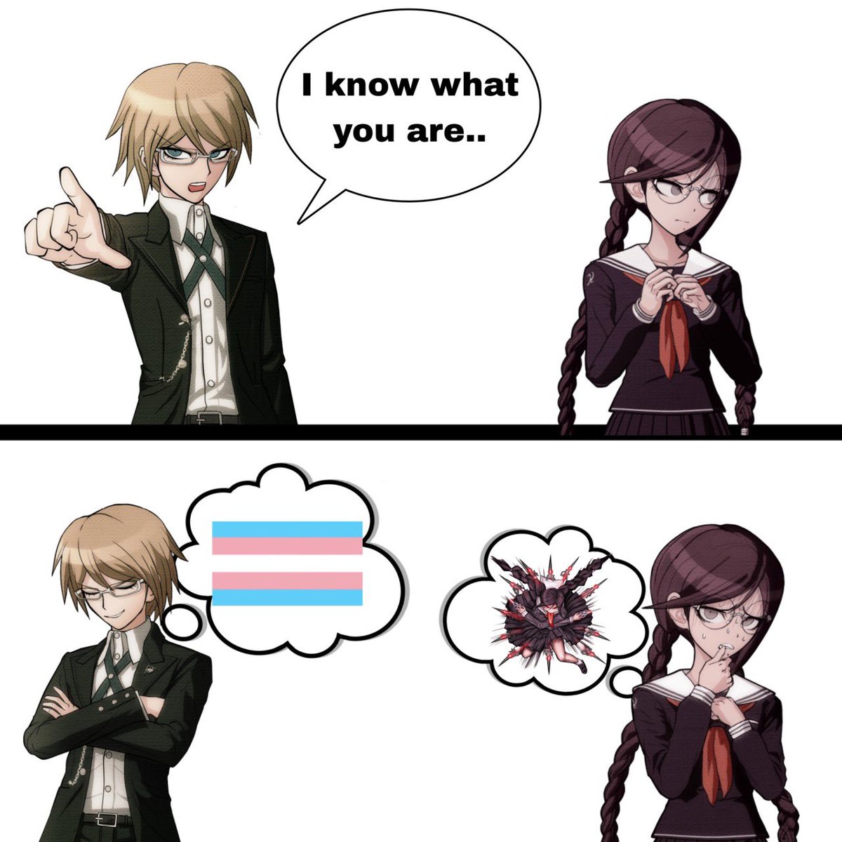 fortnitenorton's tweet image. Old togafuka photos i made on tumblr I miss my danganronpa phase lowkey