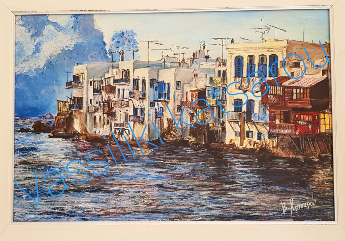 BK_MyArtwork's tweet photo. #Mykonos #Island 🌊 🏄♀️
#summer #time #Greece
#summertime
#acrylic #painting #artpainting
#artwork #painting
#Artist #Art #finear https://t.co/D9q2Kk9vvZ