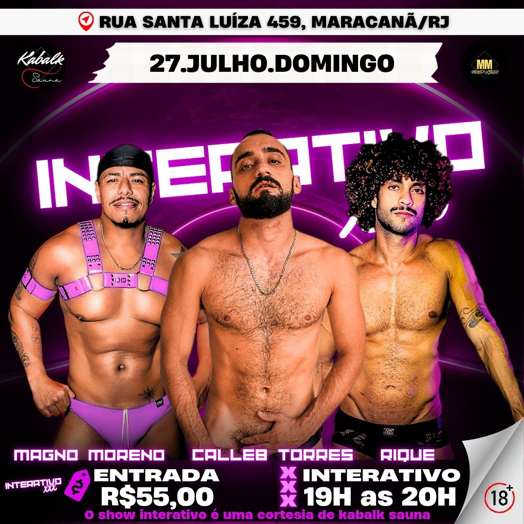 Kabalksauna (@kabalksauna69) on Twitter photo SORTEIO FOTO OFICIAL 🔥
Concorra a uma entrada grátis no evento de domingo 27/07/2025.
Regras:
1- Retweetar essa foto
2- Curtir a Imagem
3- Seguir o perfil
<a href="/Kabalksauna69/">Kabalksauna</a>
Resultado do sorteio a partir de 14h de domingo. SORTEIO FOTO OFICIAL 🔥
Concorra a uma entrada grátis no evento de domingo 27/07/2025.
Regras:
1- Retweetar essa foto
2- Curtir a Imagem
3- Seguir o perfil
<a href="/Kabalksauna69/">Kabalksauna</a>
Resultado do sorteio a partir de 14h de domingo.