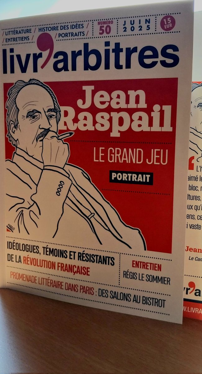 Aristide Leucate (@aleucate) on Twitter photo Dernier numéro de l'excellente revue <a href="/Livr_arbitres/">Livr'arbitres</a> qui poursuit le (grand) jeu du roi.Avec,entre autres,les contributions de <a href="/FranXavConsoli/">François-Xavier Consoli</a> ,<a href="/jeromebesnard/">Jérôme Besnard 🇨🇵</a> ,<a href="/olfrancois1/">Olivier François</a>, etc. A lire une interviouve de Philippe Hemsen, biographe de l'auteur du Camp des saints. <a href="/ActuTesson/">Sylvain Tesson Actu</a> Dernier numéro de l'excellente revue <a href="/Livr_arbitres/">Livr'arbitres</a> qui poursuit le (grand) jeu du roi.Avec,entre autres,les contributions de <a href="/FranXavConsoli/">François-Xavier Consoli</a> ,<a href="/jeromebesnard/">Jérôme Besnard 🇨🇵</a> ,<a href="/olfrancois1/">Olivier François</a>, etc. A lire une interviouve de Philippe Hemsen, biographe de l'auteur du Camp des saints. <a href="/ActuTesson/">Sylvain Tesson Actu</a>