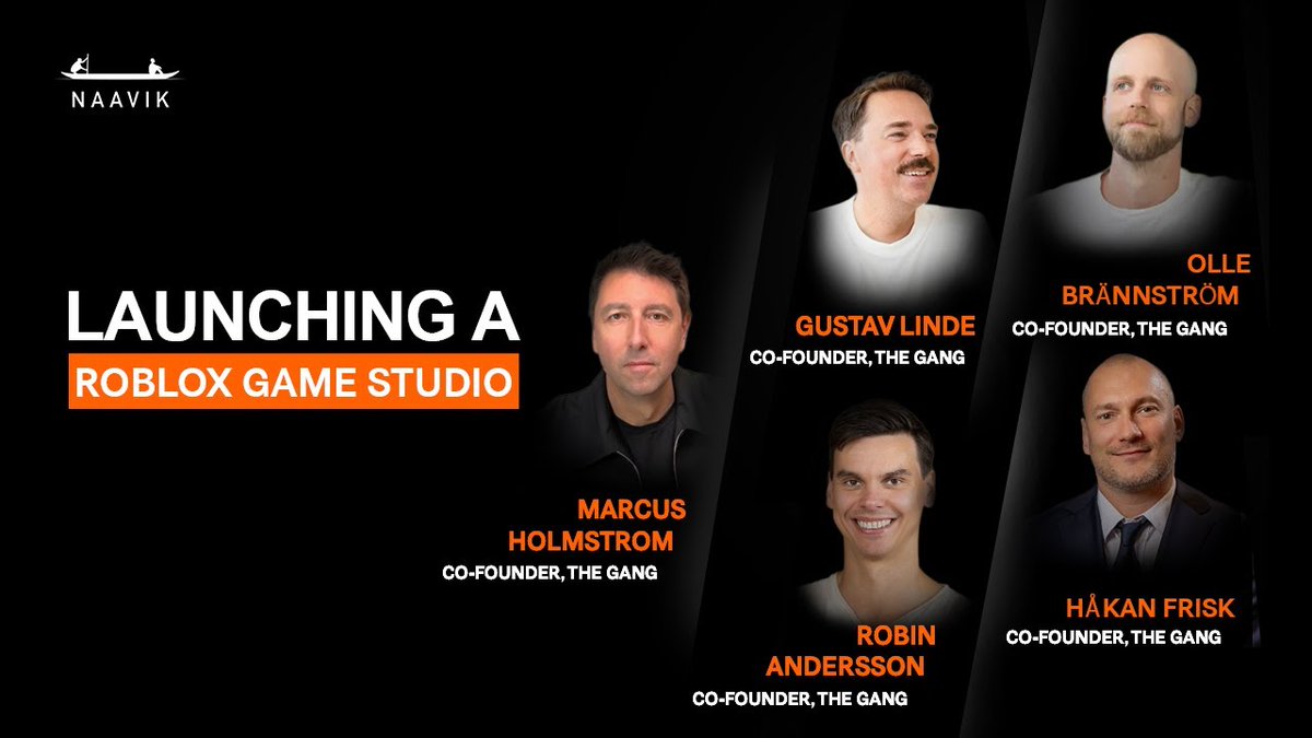 Naavik (@naavik_co) on Twitter photo 🎙️ Launching a <a href="/Roblox/">Roblox</a> Game Studio with <a href="/TheGang_Gaming/">The Gang Gaming</a>
In this episode, host <a href="/DavidinGaming/">David Taylor</a> sits down with The Gang, one of the first venture-backed studios to go all-in on Roblox back in 2020.
#ROBLOX 🎙️ Launching a <a href="/Roblox/">Roblox</a> Game Studio with <a href="/TheGang_Gaming/">The Gang Gaming</a>
In this episode, host <a href="/DavidinGaming/">David Taylor</a> sits down with The Gang, one of the first venture-backed studios to go all-in on Roblox back in 2020.
#ROBLOX