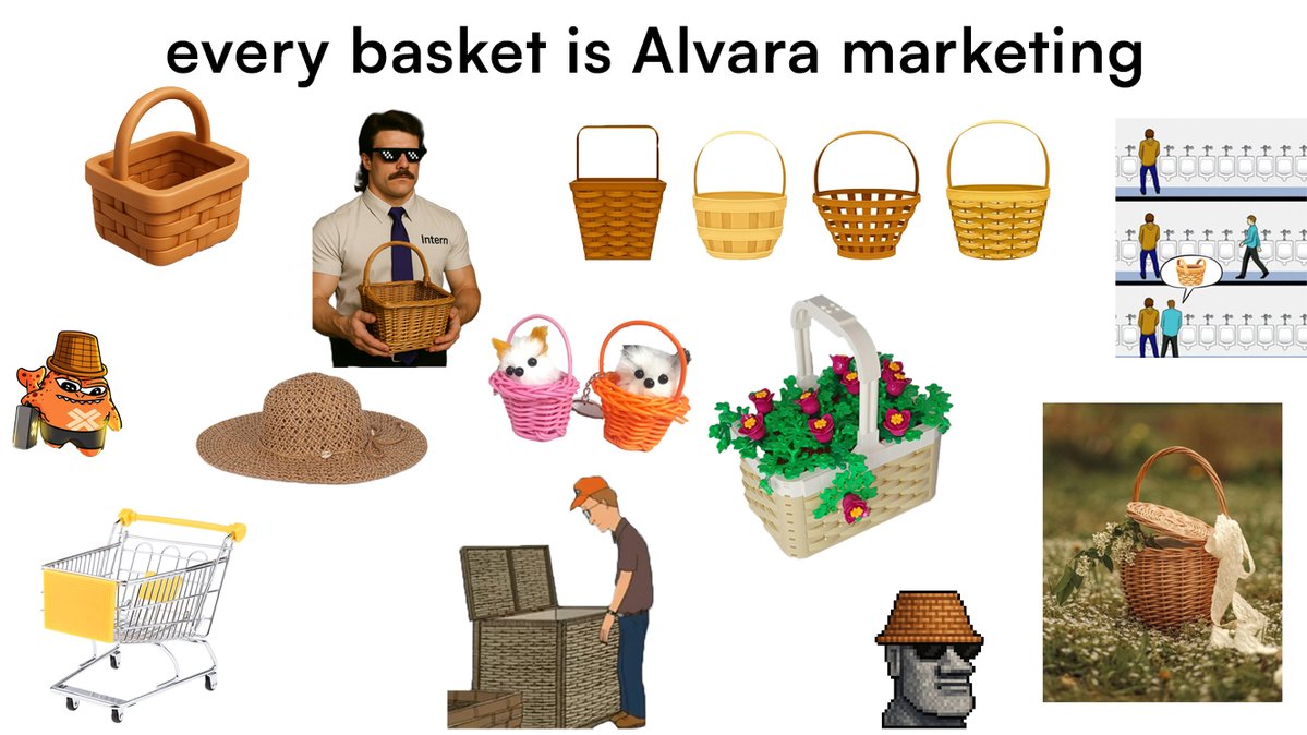 alvaraintern's tweet image. Every basket is @AlvaraProtocol marketing