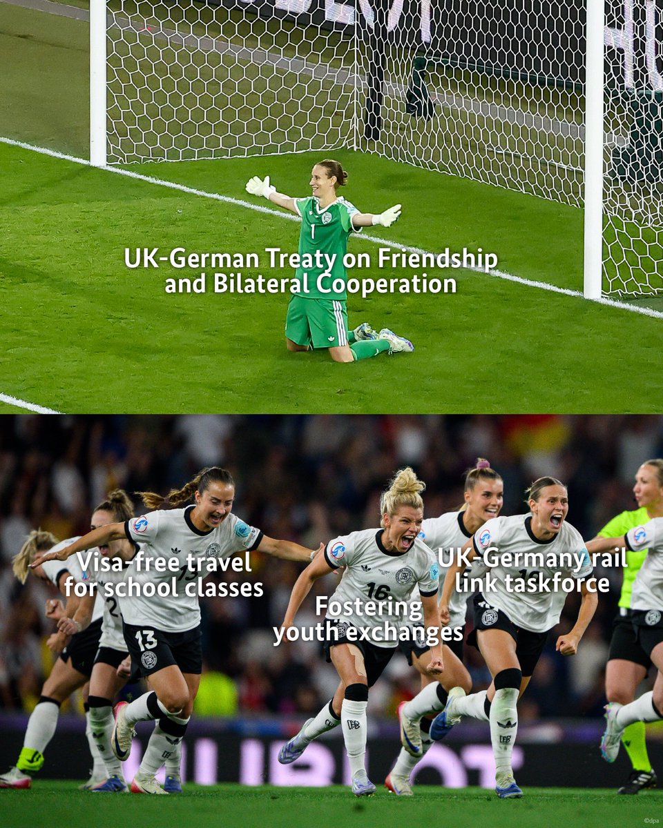 GermanEmbassy's tweet image. The 🇩🇪🇬🇧 Kensington Treaty is a real keeper 🤩