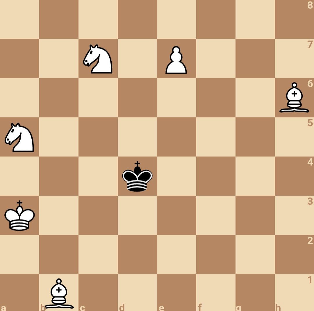 GatoFranco90's tweet image. Monday Puzzle
Sharing what might be a harder one this time, at least at a first glance. The white pieces are quite far from the king, but they coordinate beautifully.
White to play and mate in 2, by Eduard Schildberg (1915)
#chesspunks
