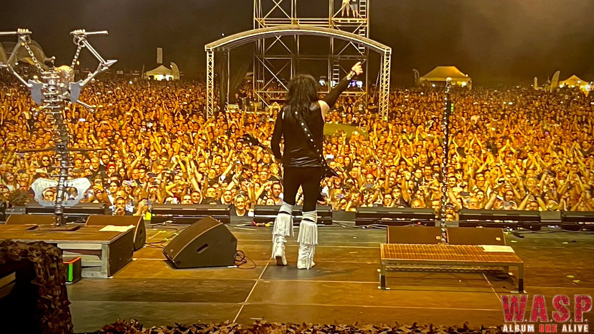 WASPOfficial's tweet image. WASPnation you have been amazing on this leg of the European W.A.S.P. Album ONE Alive 2025 Tour!
Dates in Europe and UK, Tickets and VIP: bnds.us/r0zzt7
#waspnation #wasp #blackielawless #hardrock #heavymetal #80smetal #bravewords #blabbermouth #monstersofrock